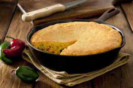 Homemade Corn Bread Recipe Image
